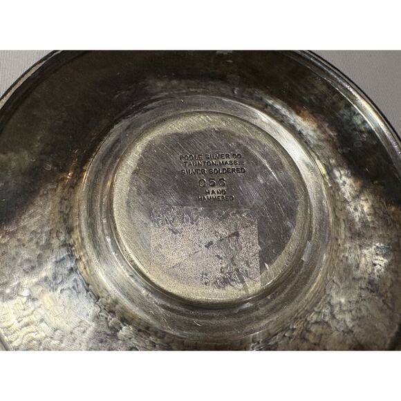 Poole Silver Co Taunton. Mass. Silver Soldered “Dorb The Chemist” Plate Pair - Picture 5 of 7